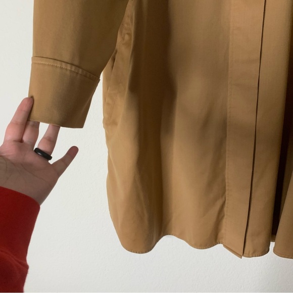 COS Womens wool blend utility shirt dress long L - Picture 5 of 12